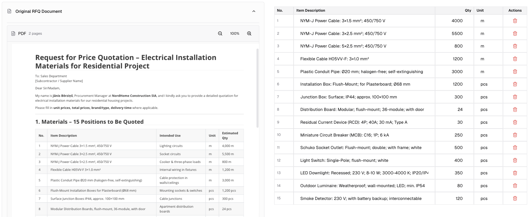 Price Query Pdf Turn Inquiries into Estimates Instantly | Price Agent
